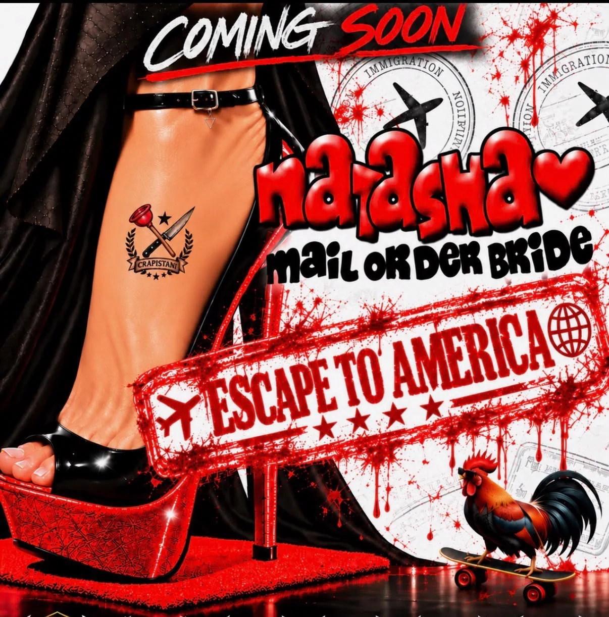 Poster for Natasha Mail Order Bride: Escape to America