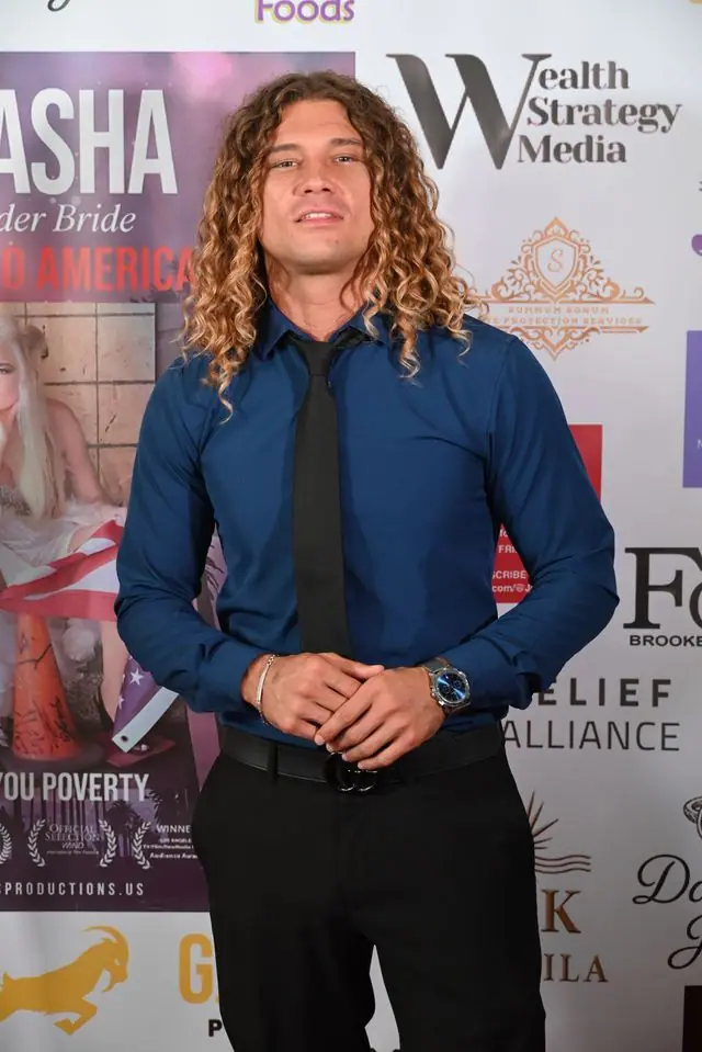 Stained Red Carpet — Forbes Productions photograph