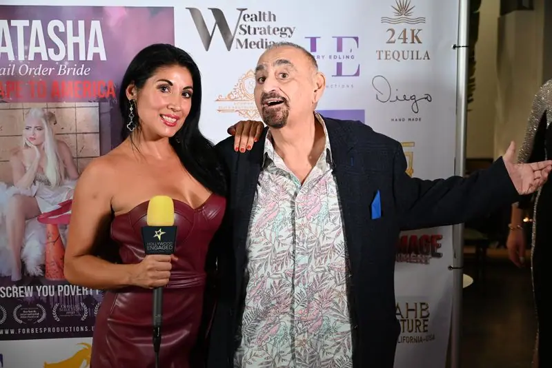 Stained Red Carpet — Forbes Productions photograph