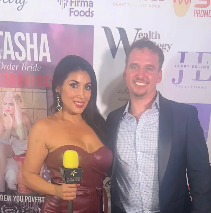 Stained Red Carpet — Forbes Productions photograph