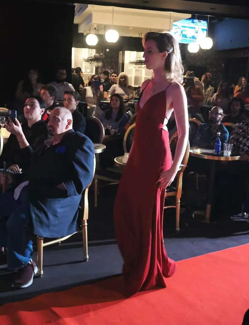 Stained Red Carpet — Forbes Productions photograph