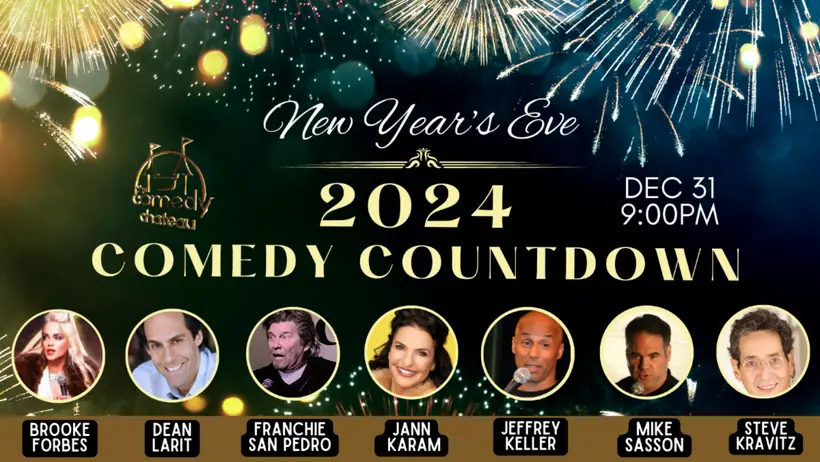Posters & Flyers — Year s eve comedy chateau headlining regular flye
