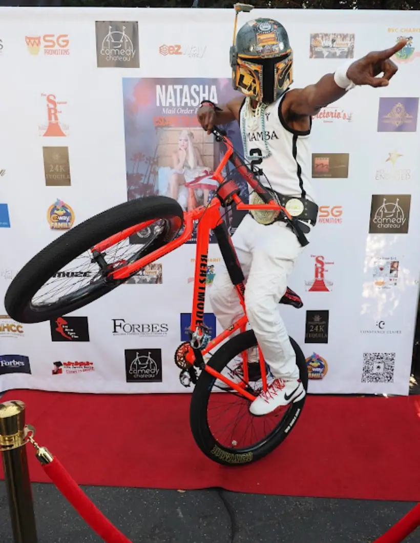 Stained Red Carpet — Red carpet bike