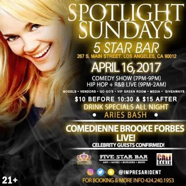 Comedy & Stand-Up — Forbes Productions photograph